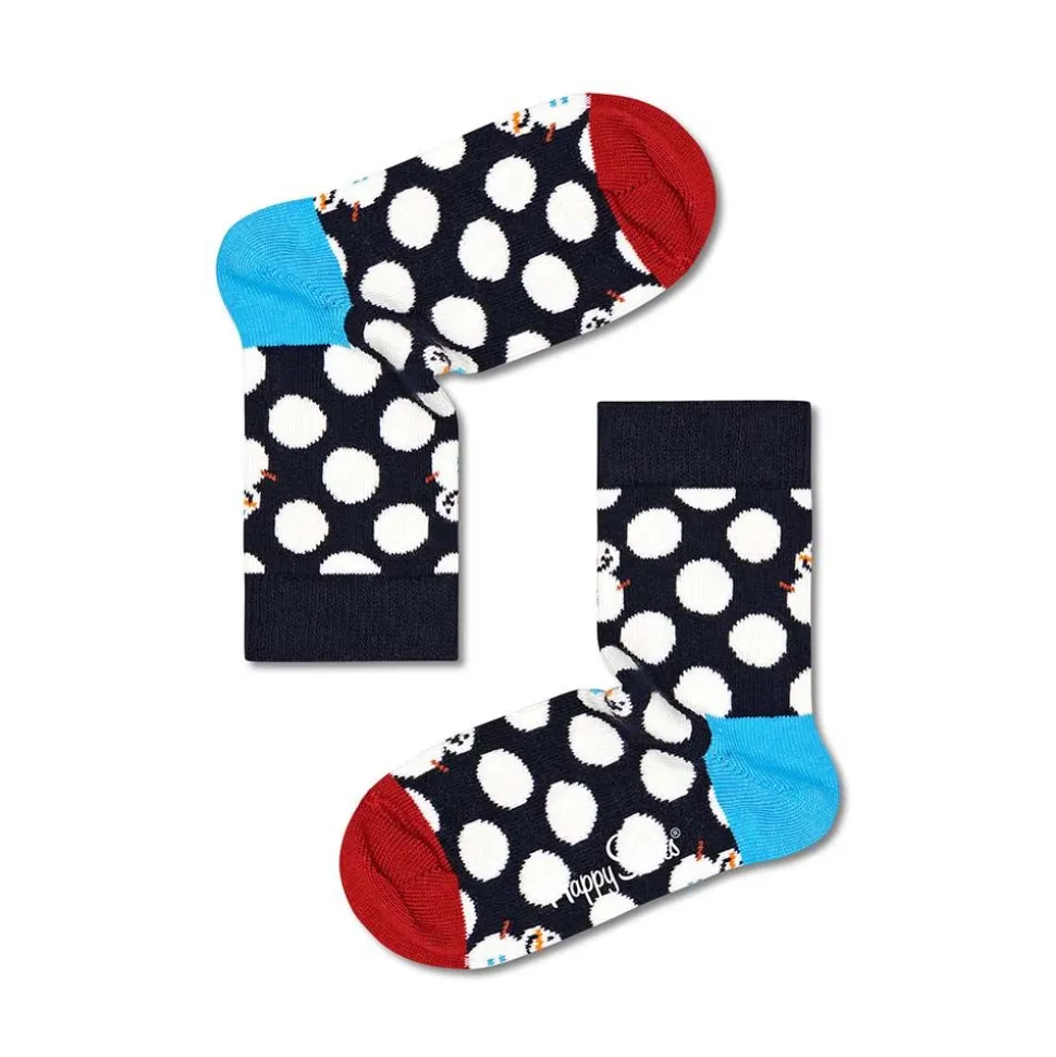 Kids Big Dot Snowman Sock Junior