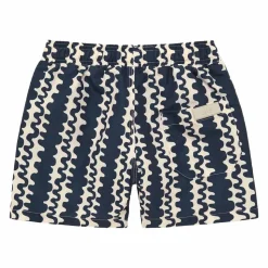 Kids Blue Scribble Swim Shorts Junior