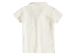 Kids White Terry Shirt Junior