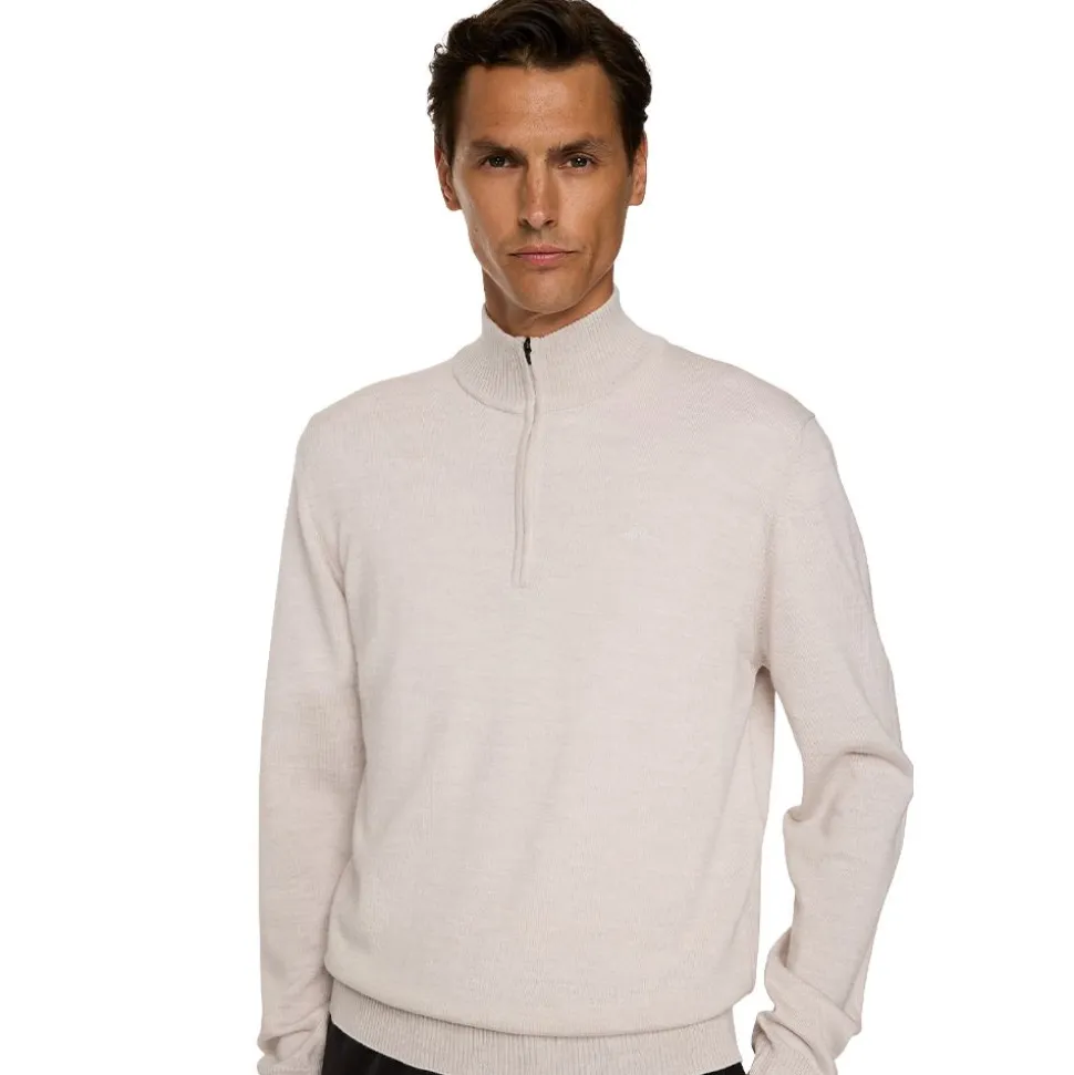 Kiyan Merino Quarter Zip Herr