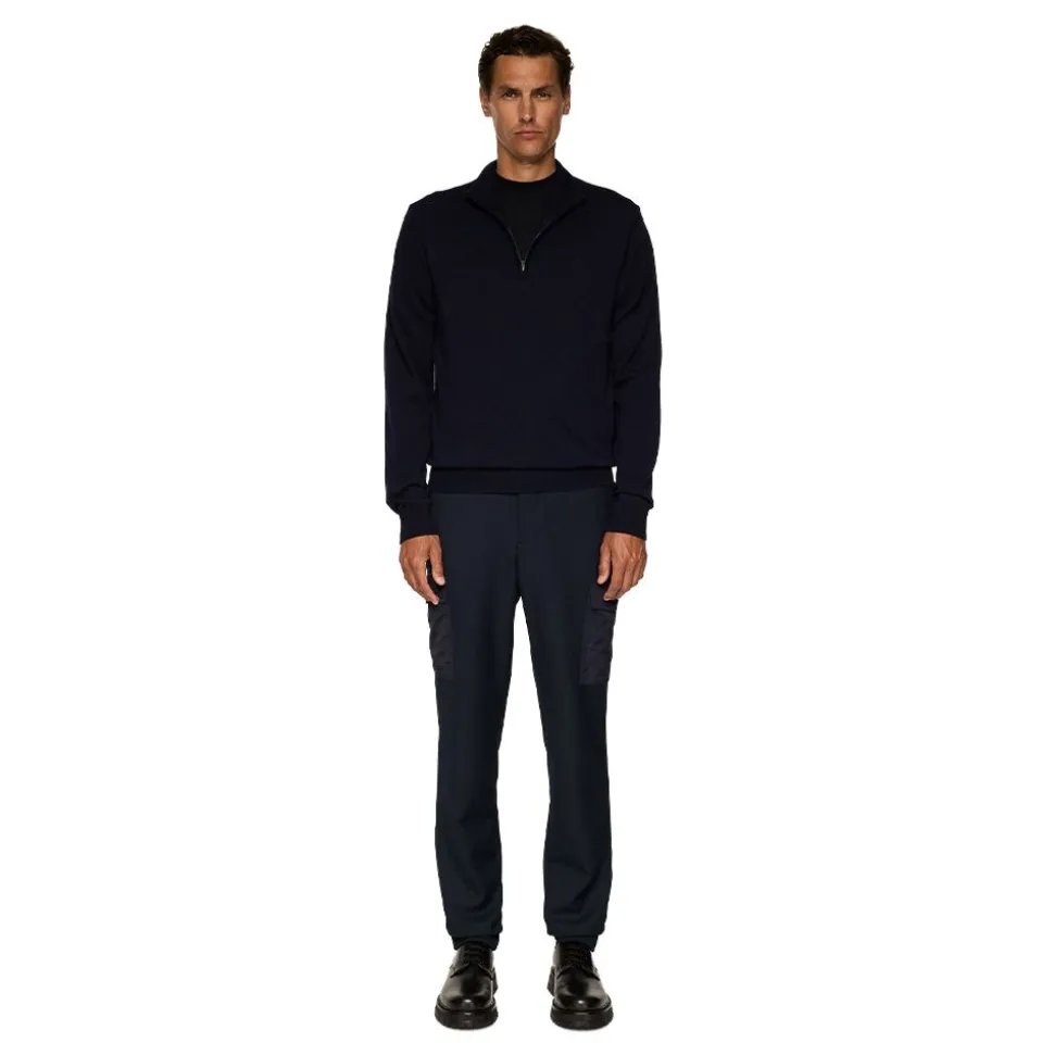 Kiyan Merino Quarter Zip Herr