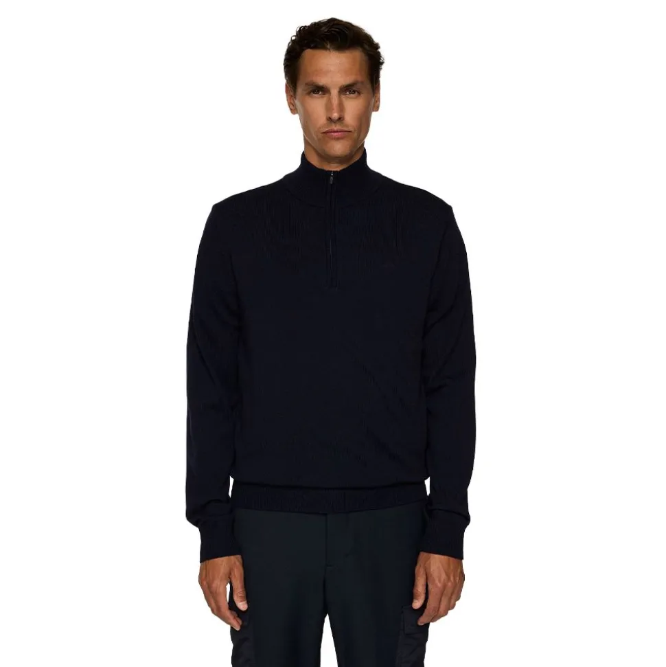 Kiyan Merino Quarter Zip Herr