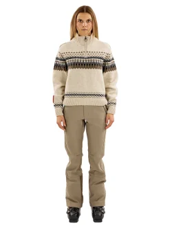 K-7 W. SKI LAMBSWOOL SWEATER dam