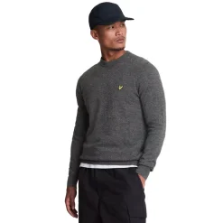 Lambswool Blend Crew Neck Jumper Herr