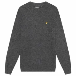 Lambswool Blend Crew Neck Jumper Herr