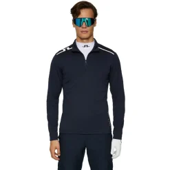 Leon Quarter Zip Mid Layer Herr