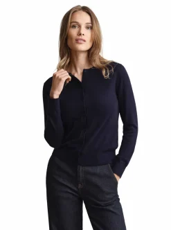 LIGHT KNIT C-NECK CARDIGAN DAM