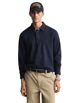 LIGHT SACKER RIB LS POLO HERR