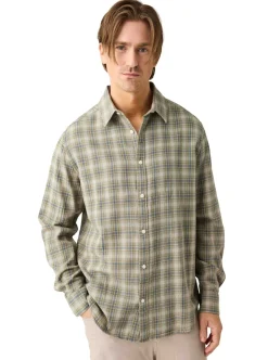 Loose check shirt Herr