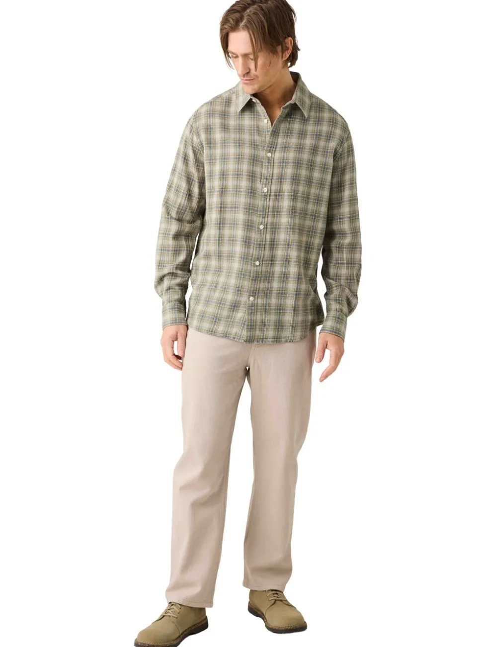 Loose check shirt Herr