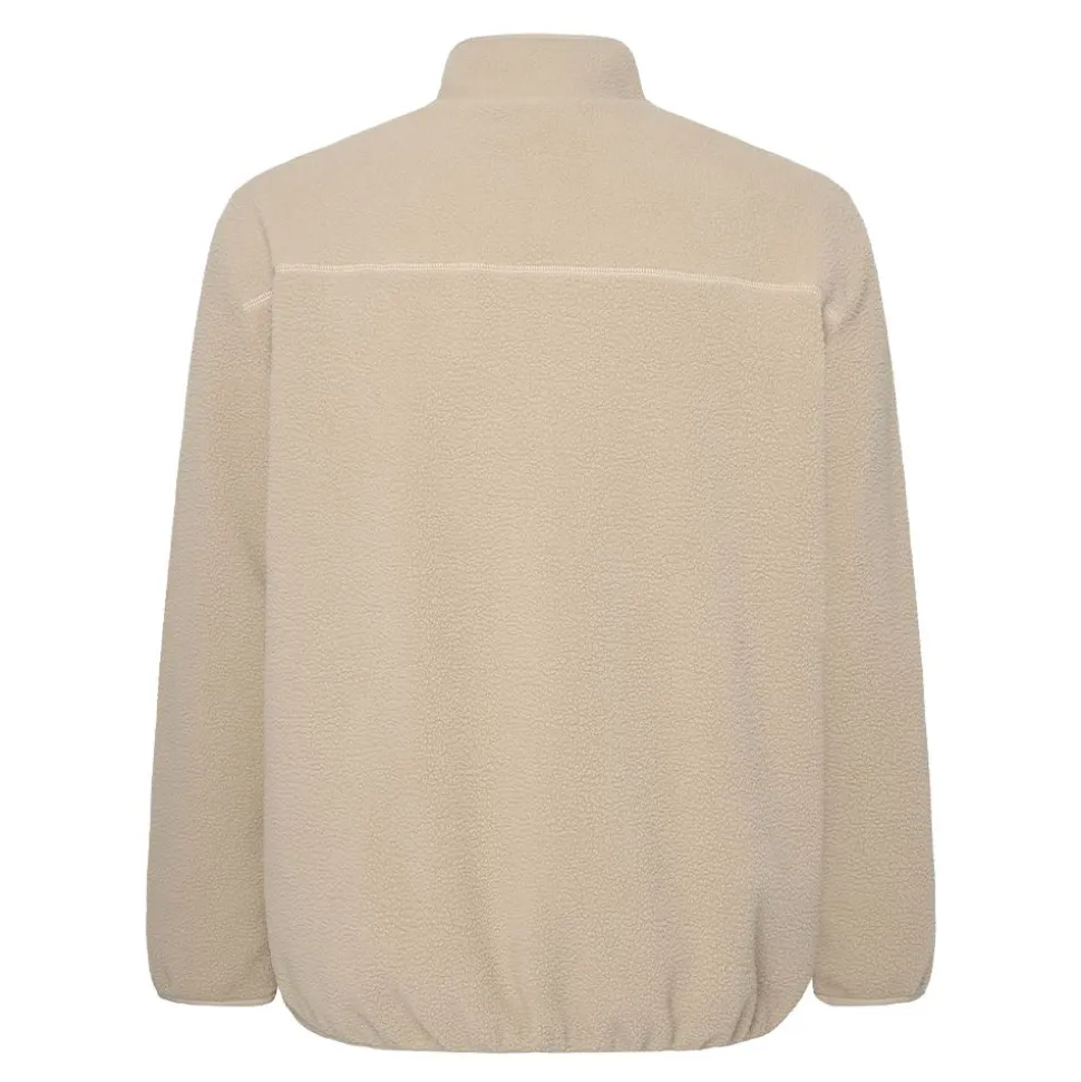 Loose Fit Zip Fleece - GRS/Vegan