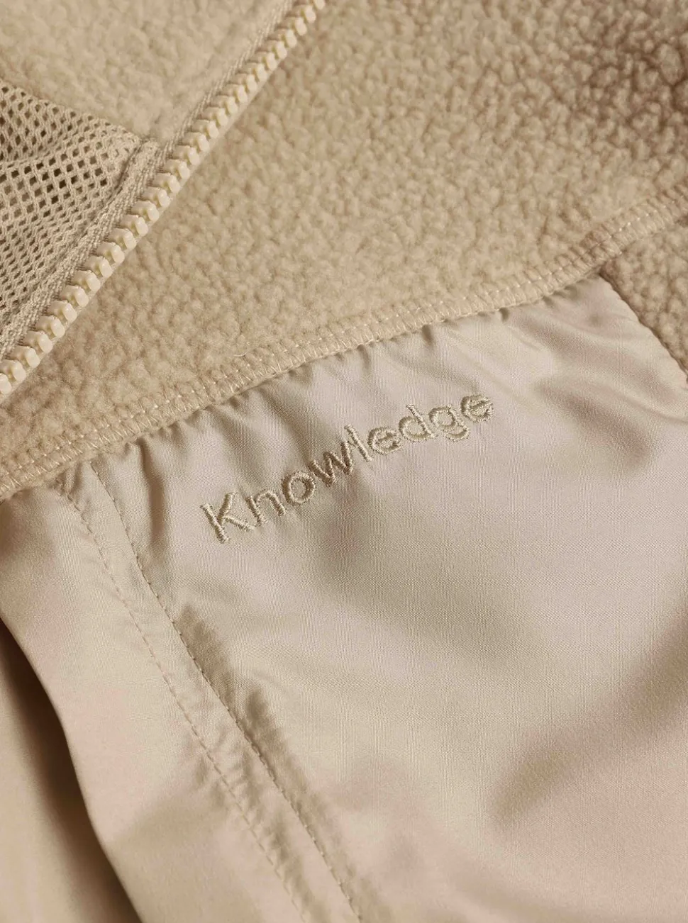 Loose Fit Zip Fleece - GRS/Vegan