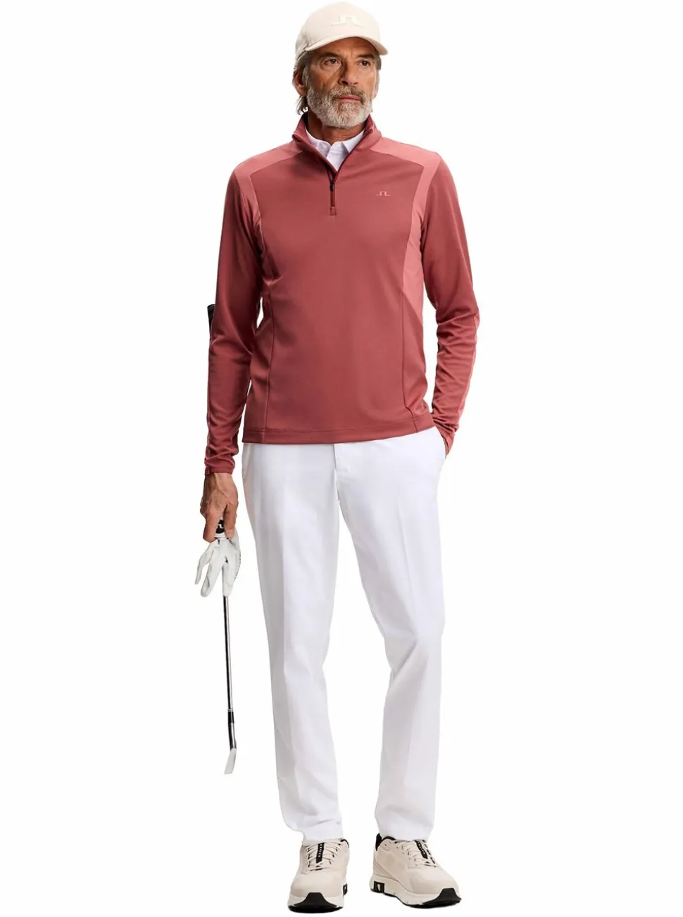 Lukas Quarter Zip Mid Layer Herr