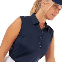 Meg Breathable Short Sleeve Golf Shirt Dam