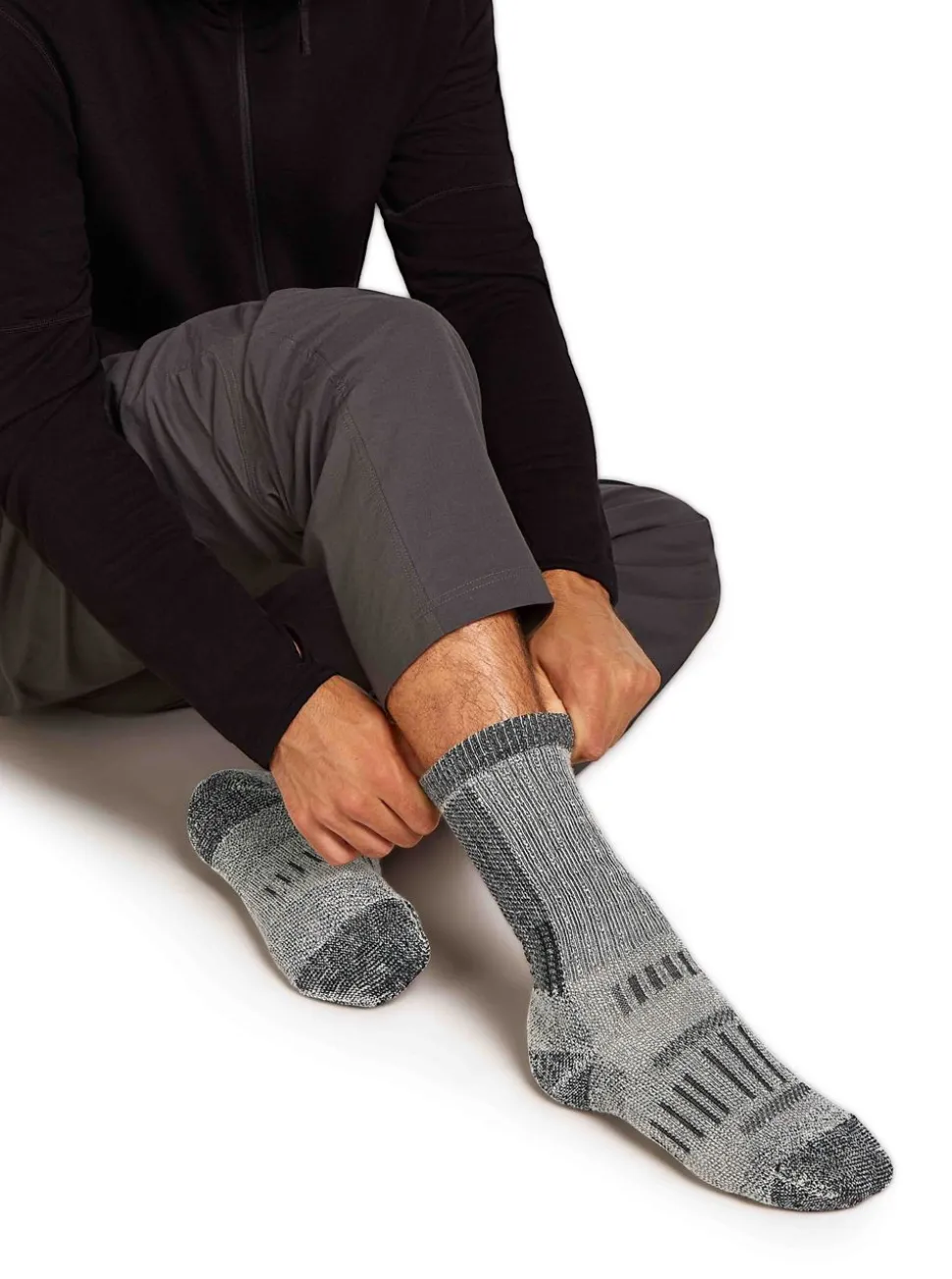 Merino Hike+ Mountaineer Mid Calf herr