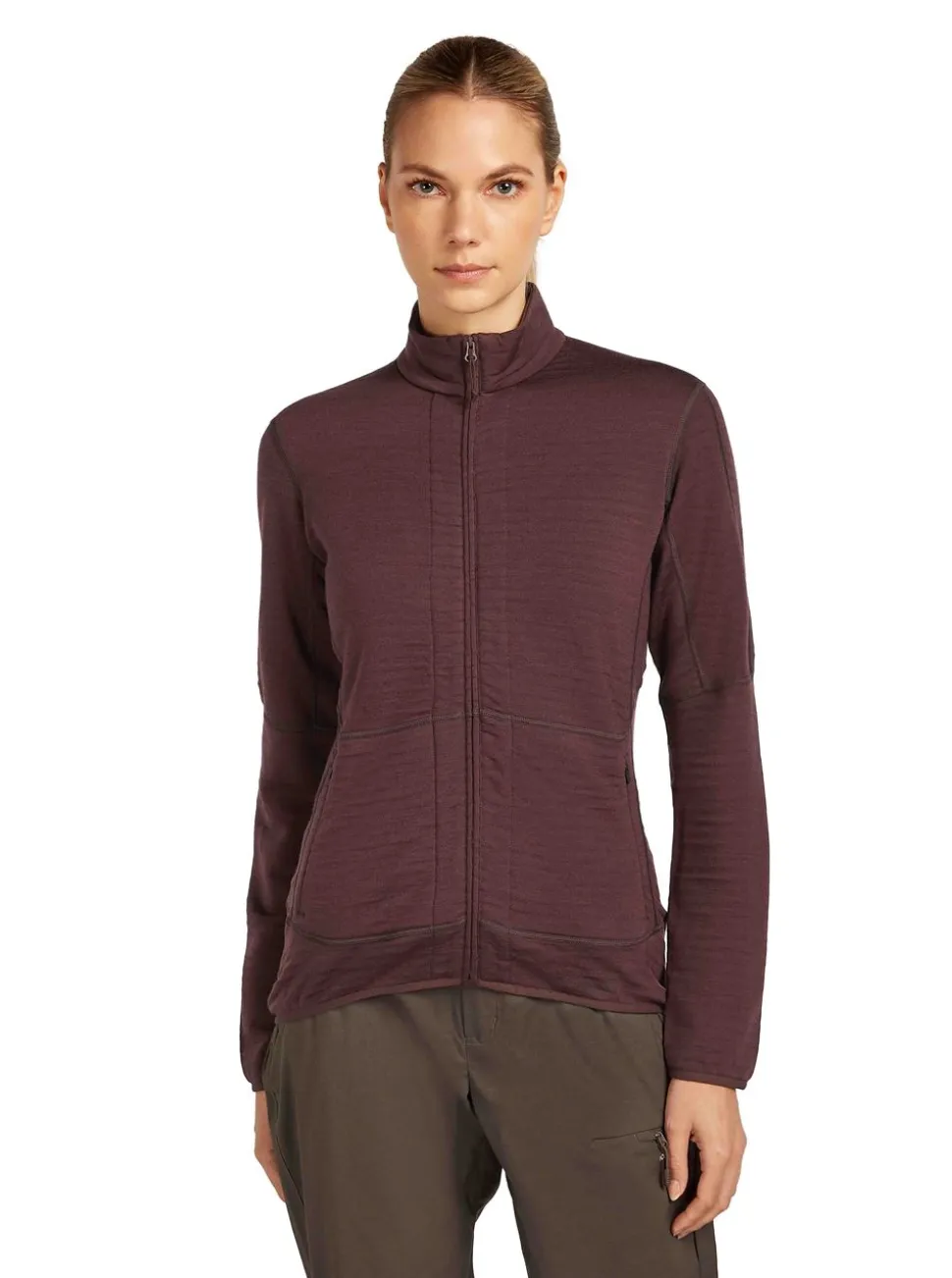 Merino 400 RealFleece Descender Lonfsleeve Zip dam