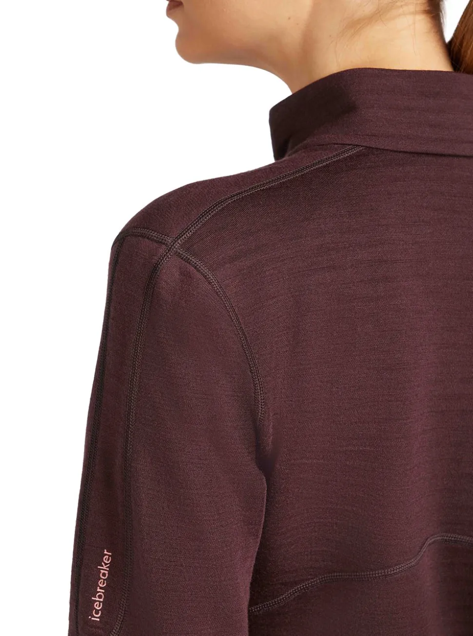 Merino 400 RealFleece Descender Lonfsleeve Zip dam