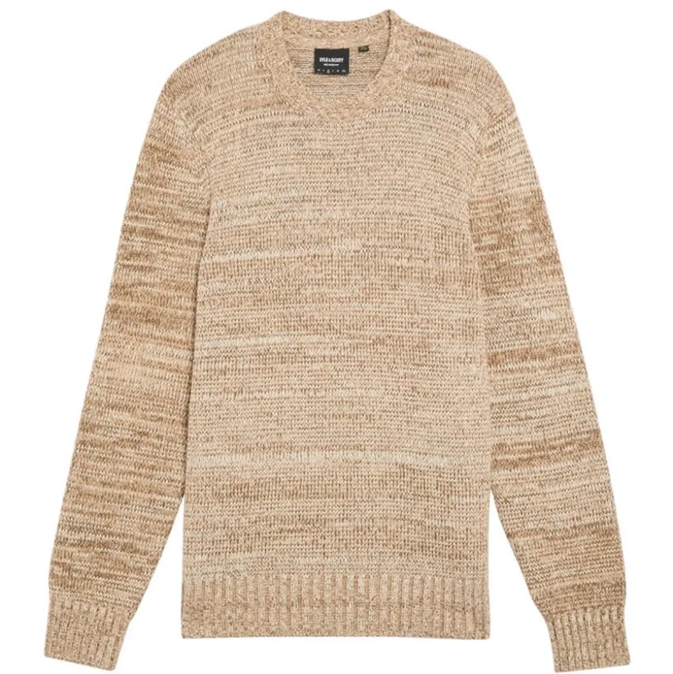 Multi Marl Crew Neck Jumper Herr
