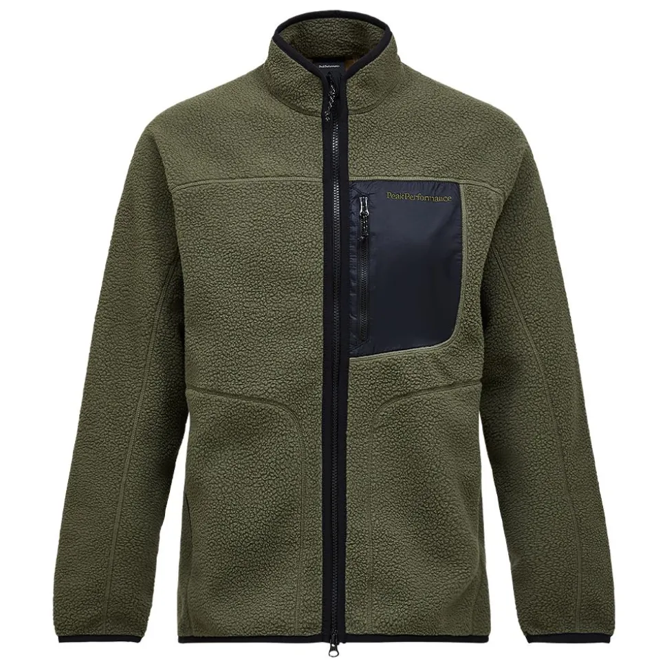 NatureRush Pile Zip Jacket Herr