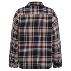 Organic Cotton Checked Flannel Overshirt GOTS dam