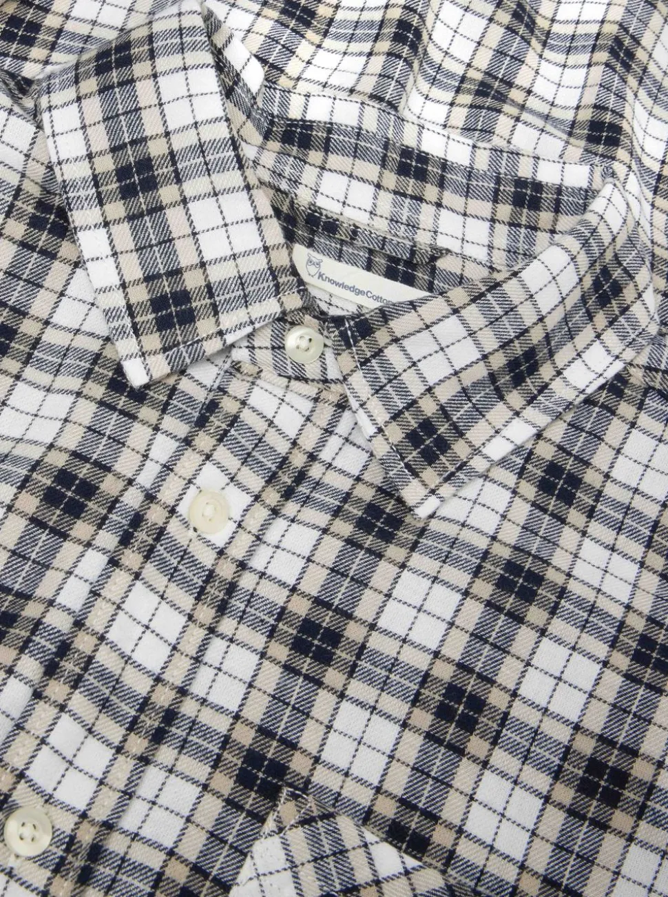Organic Cotton Checked Flannel Shirt GOTS