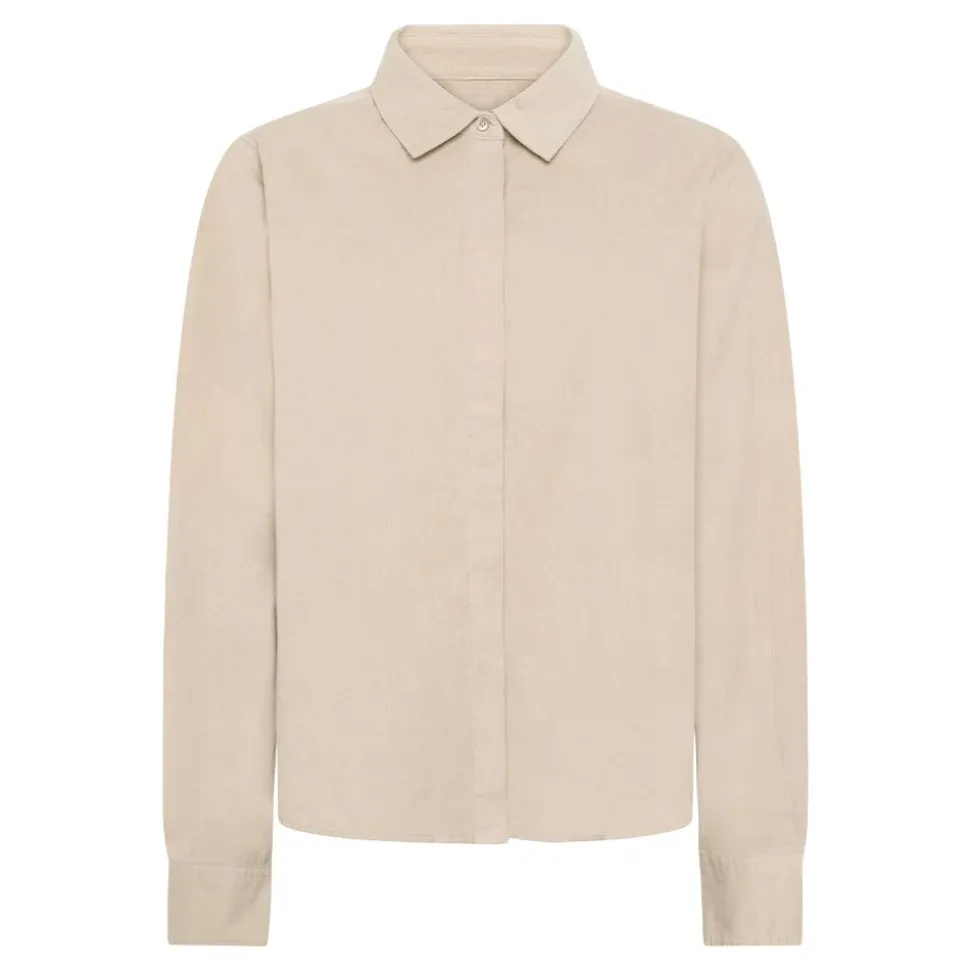 Organic Cotton Corduroy Shirt GOTS dam