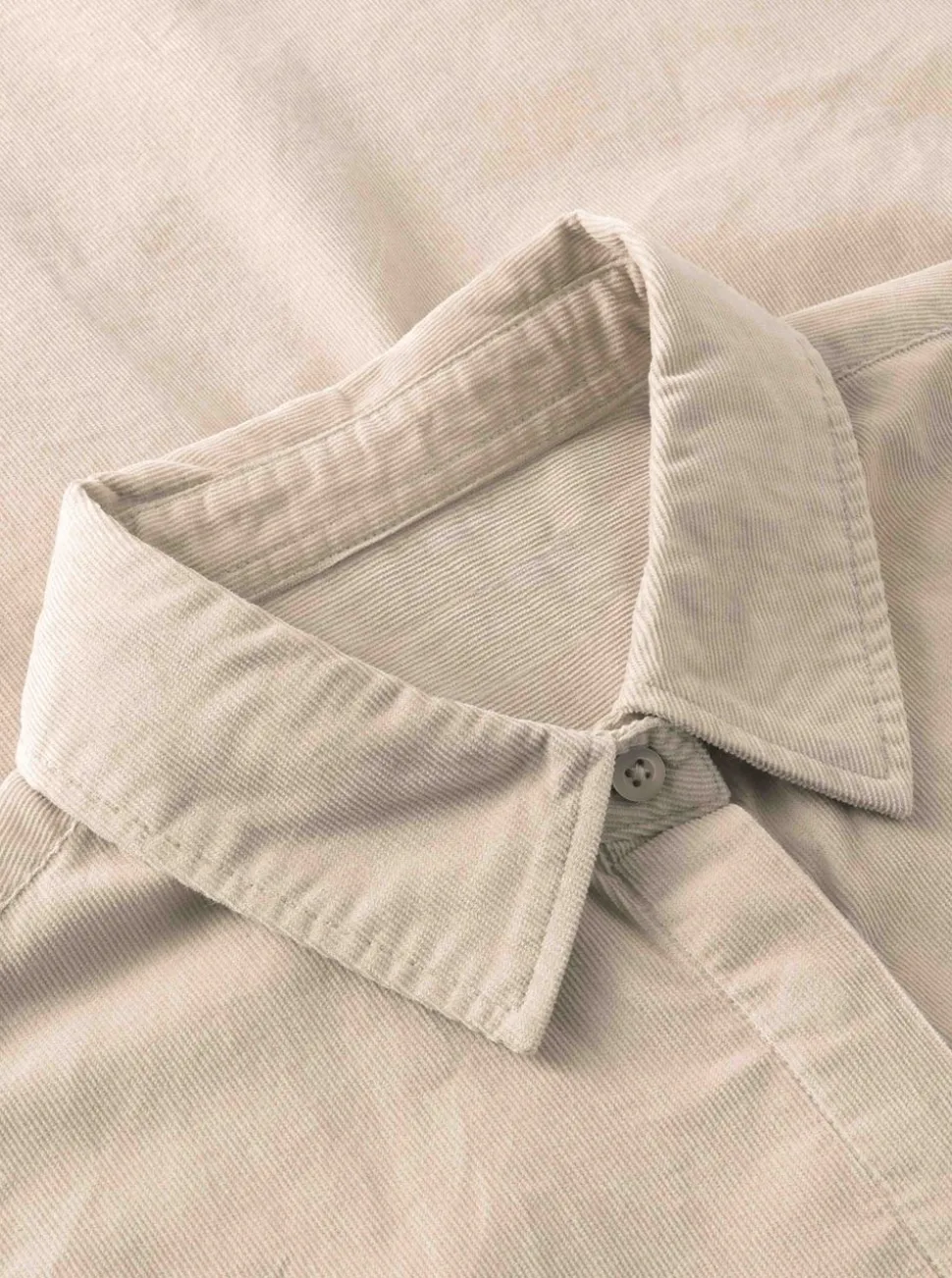 Organic Cotton Corduroy Shirt GOTS dam