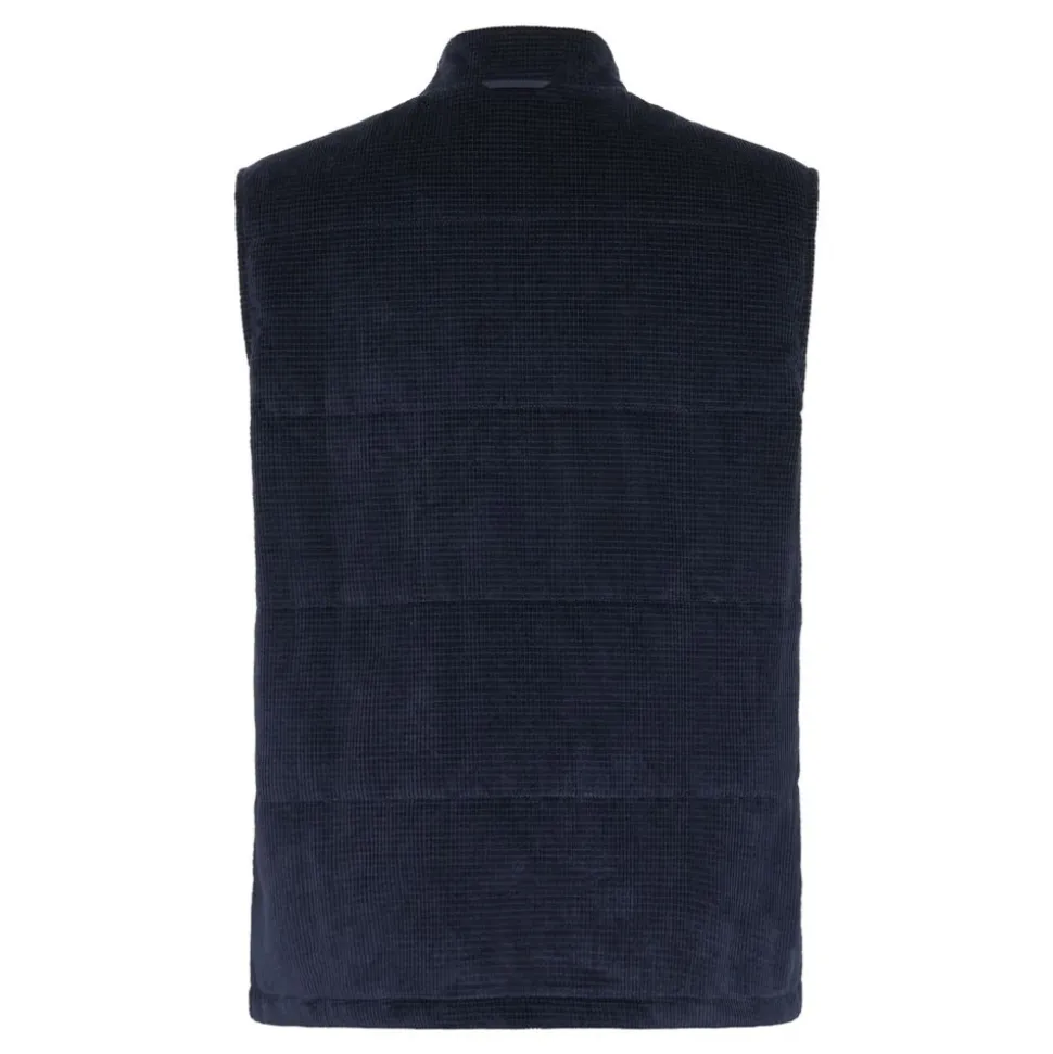 Organic Cotton Corduroy Vest GOTS herr
