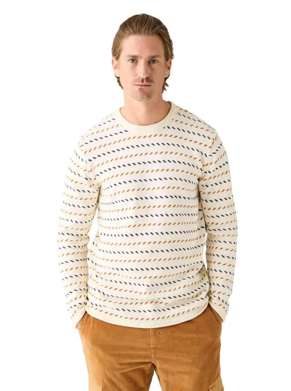Organic Cotton Jacquard Knit RWS herr