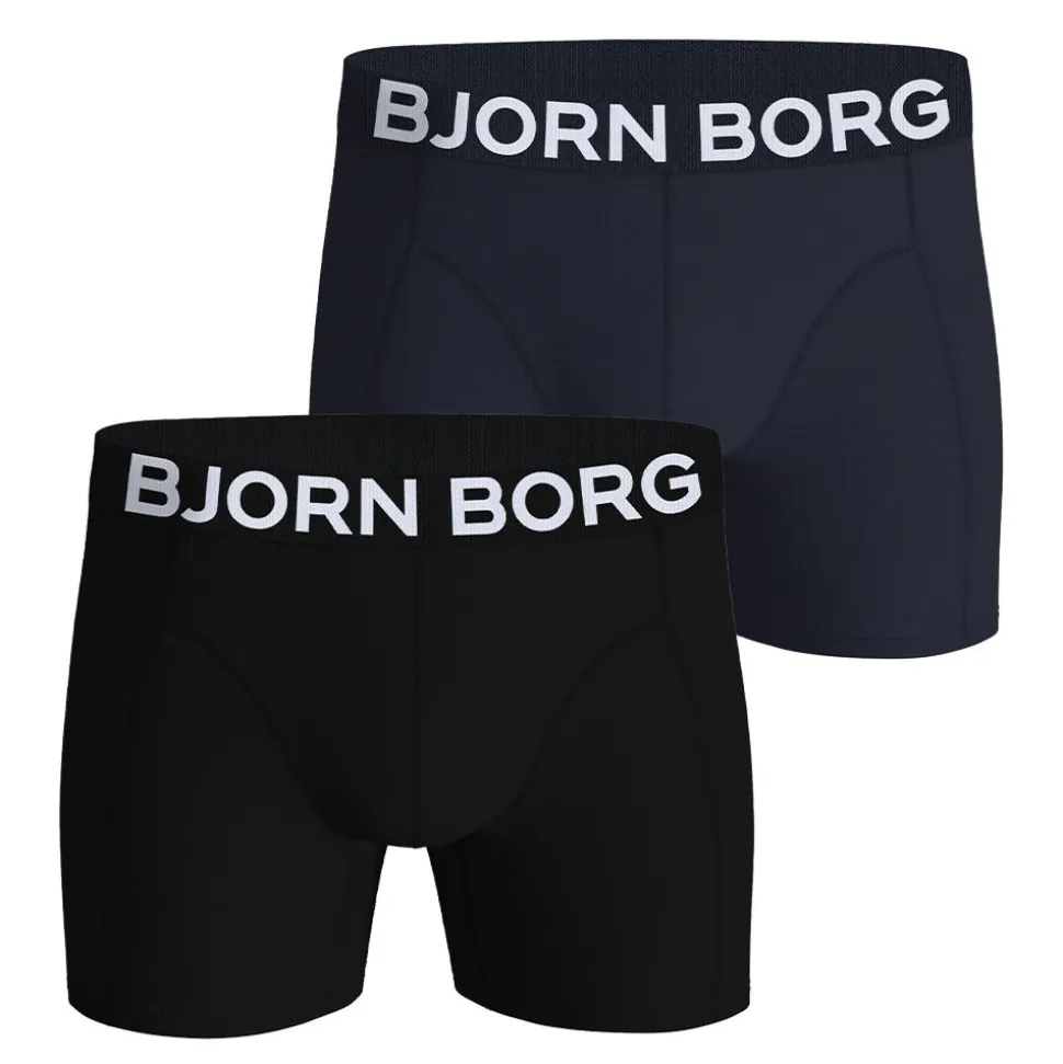 ORGANIC COTTON STRETCH BOXER 2-PACK HERR