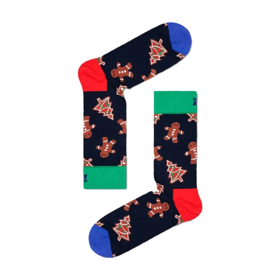 1-Pack Gingerbread Cookies Socks Gift Set