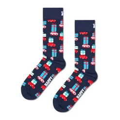 3-Pack Holiday Navy Socks Gift Set