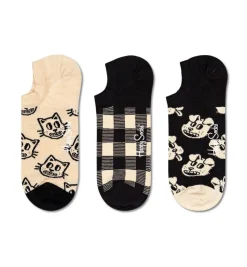 3-Pack Pets No Show Sock