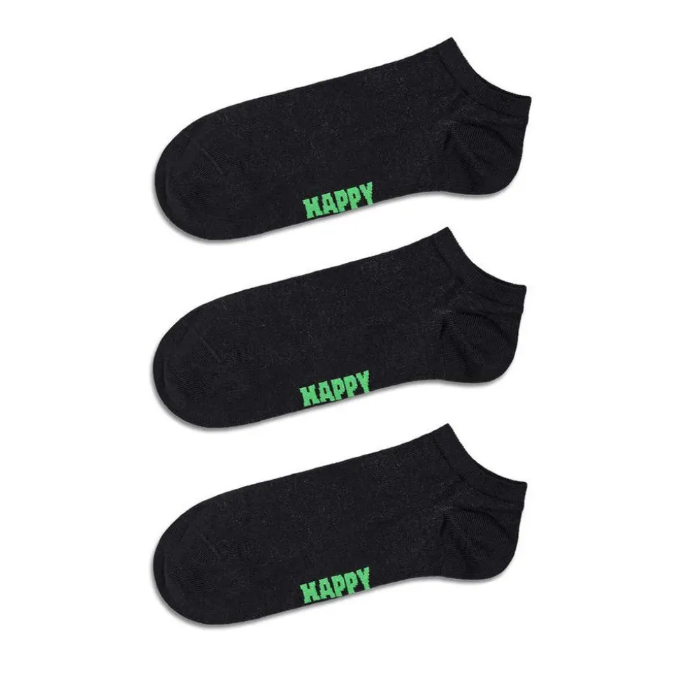 3-Pack Solid Low Socks
