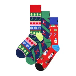 3-Pack X-Mas Sweater Socks Gift Set