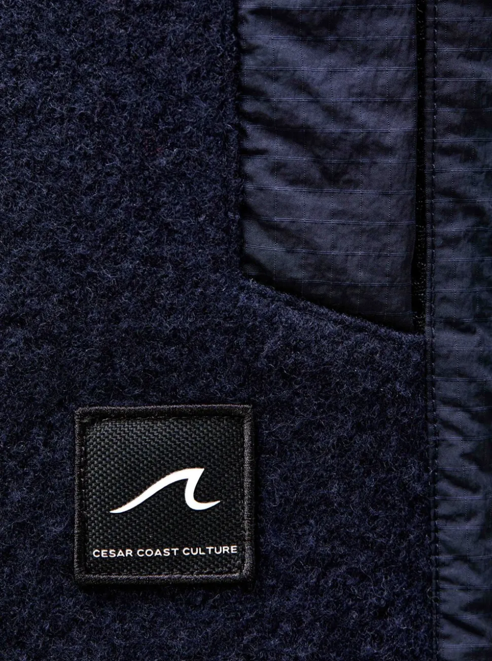 Palmi Boiled Wool Vest herr