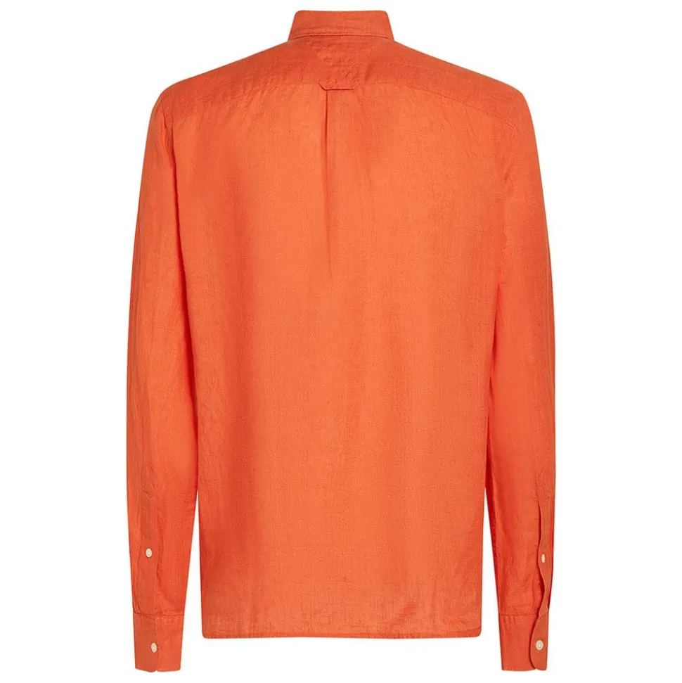 Pigment Dyed Linen Solid RF Shirt Herr