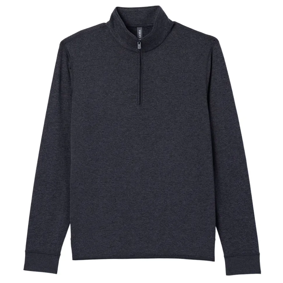Ponto 1/2 Zip Mock Neck herr