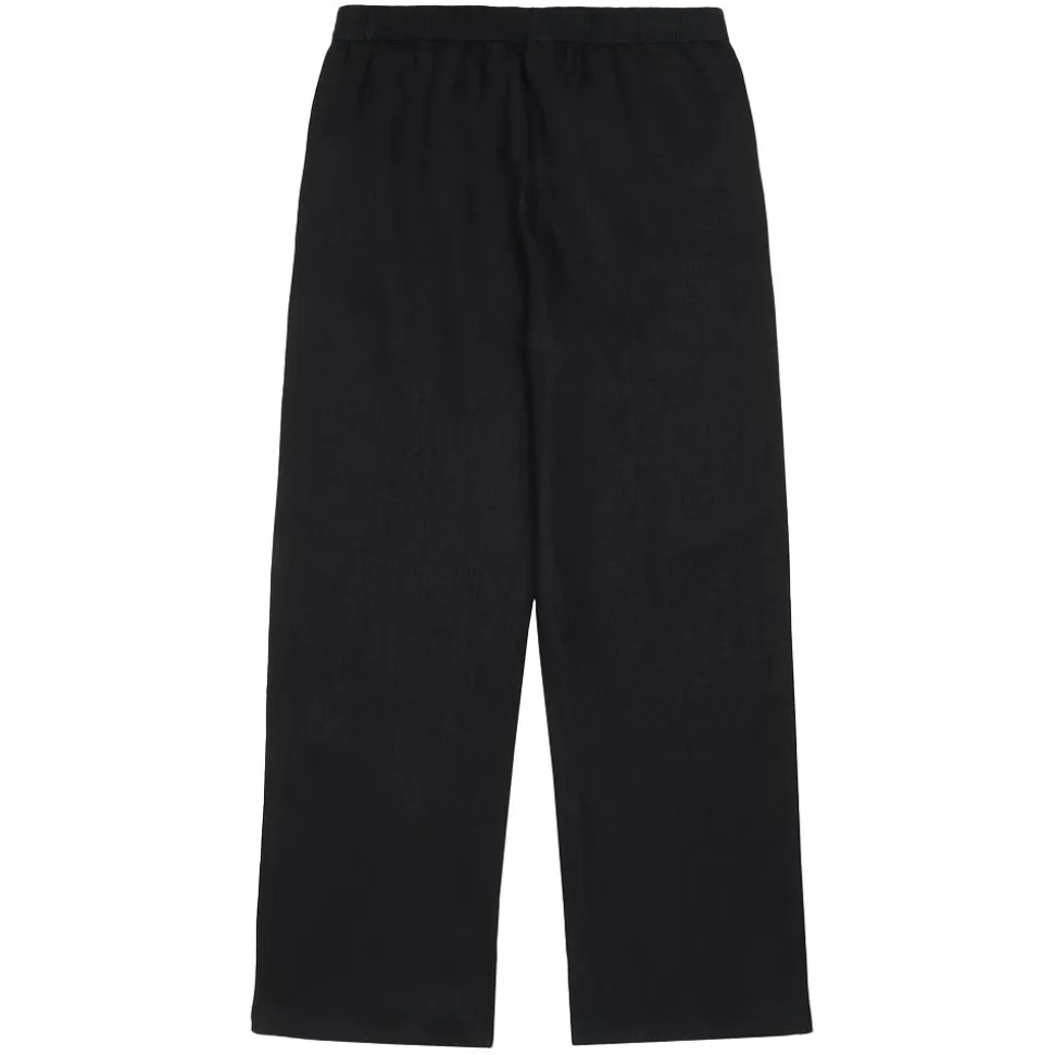 Posey Wide Mid-Rise Linen Pants Dam