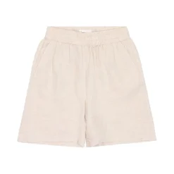 Posey Wide Mid-rise Linen Shorts Dam