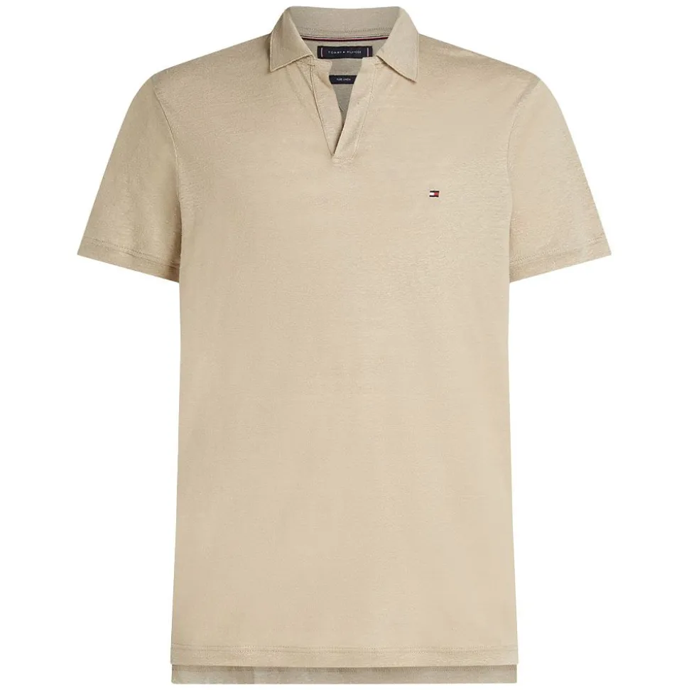 Pure Linen Regular Polo Herr