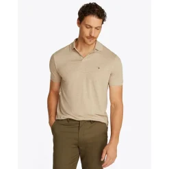 Pure Linen Regular Polo Herr