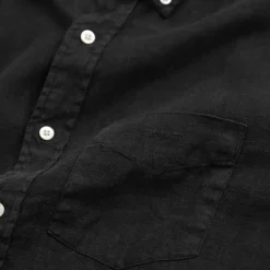 Reg Garment Dyed Linen Shirt Herr