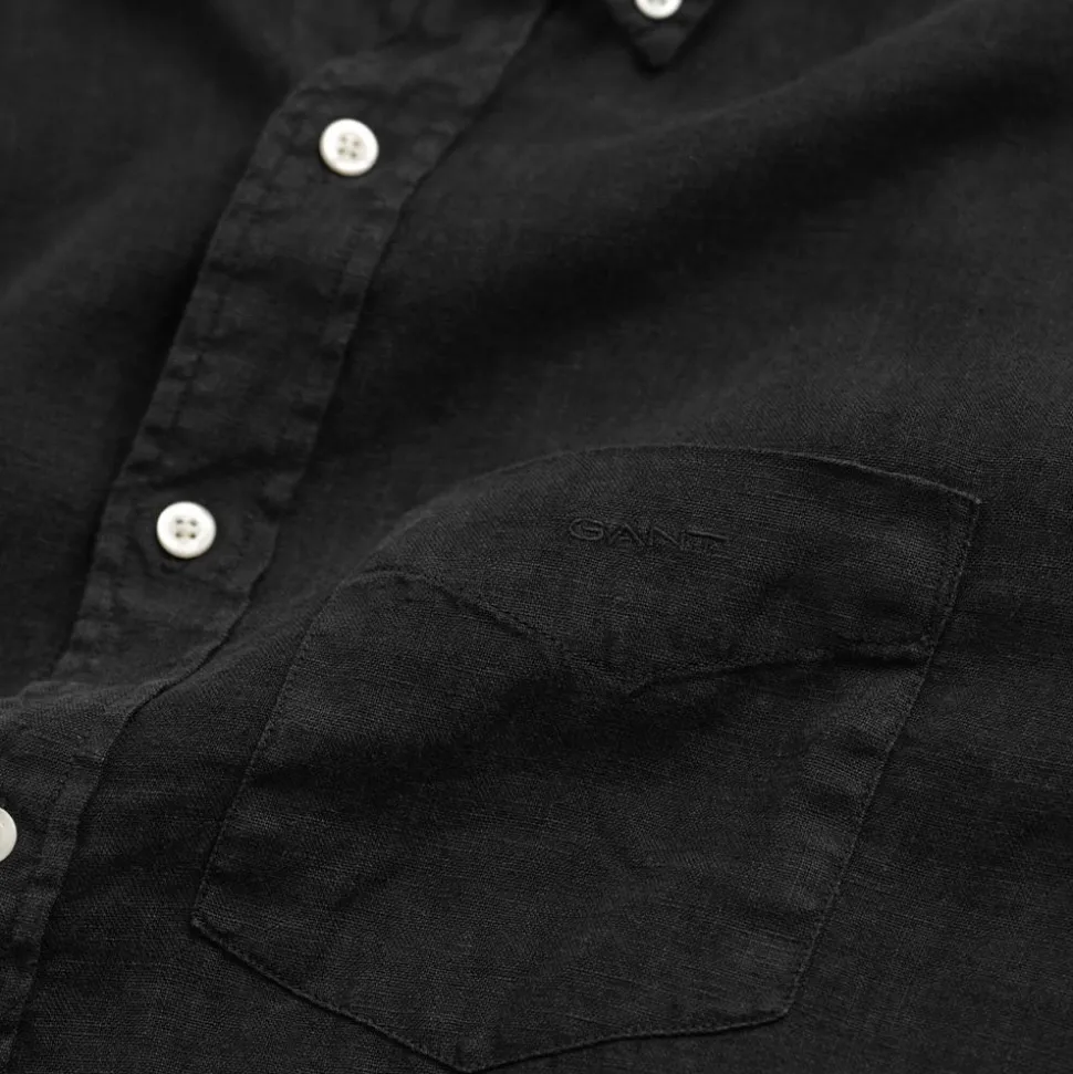 Reg Garment Dyed Linen Shirt Herr