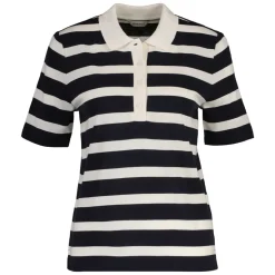 REG STRIPED SS POLO DAM