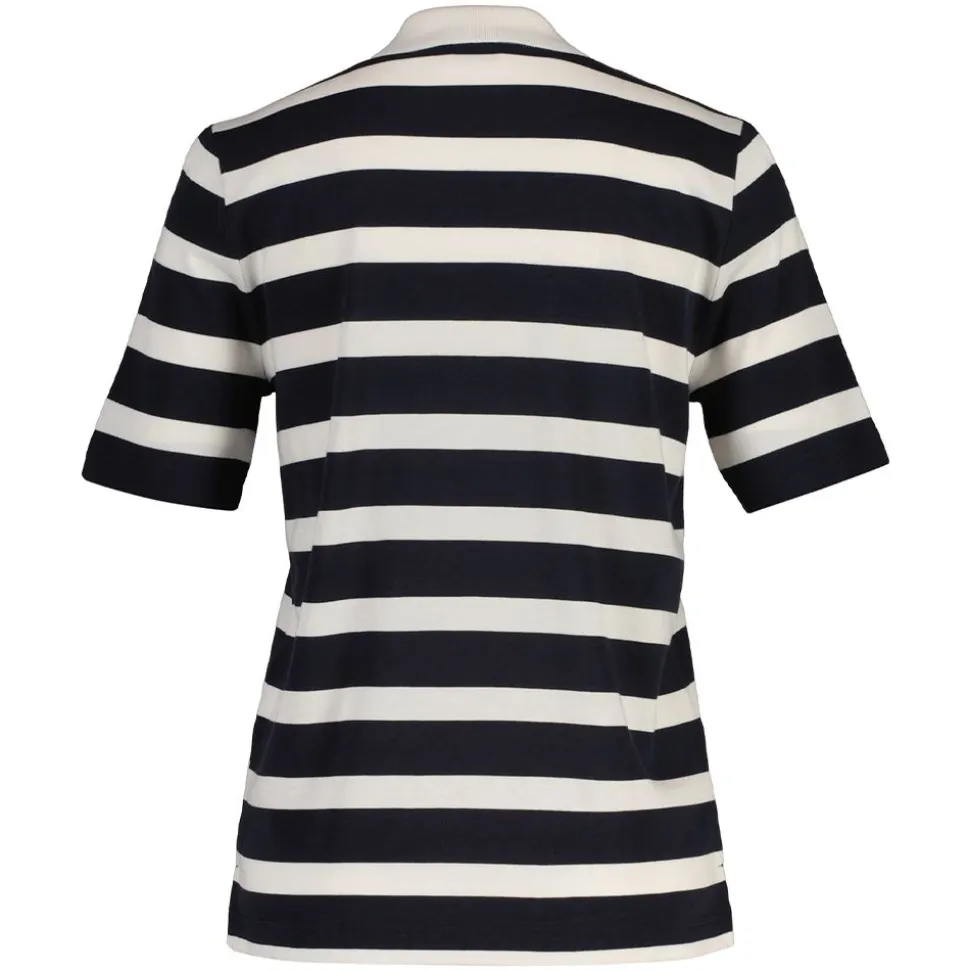 REG STRIPED SS POLO DAM