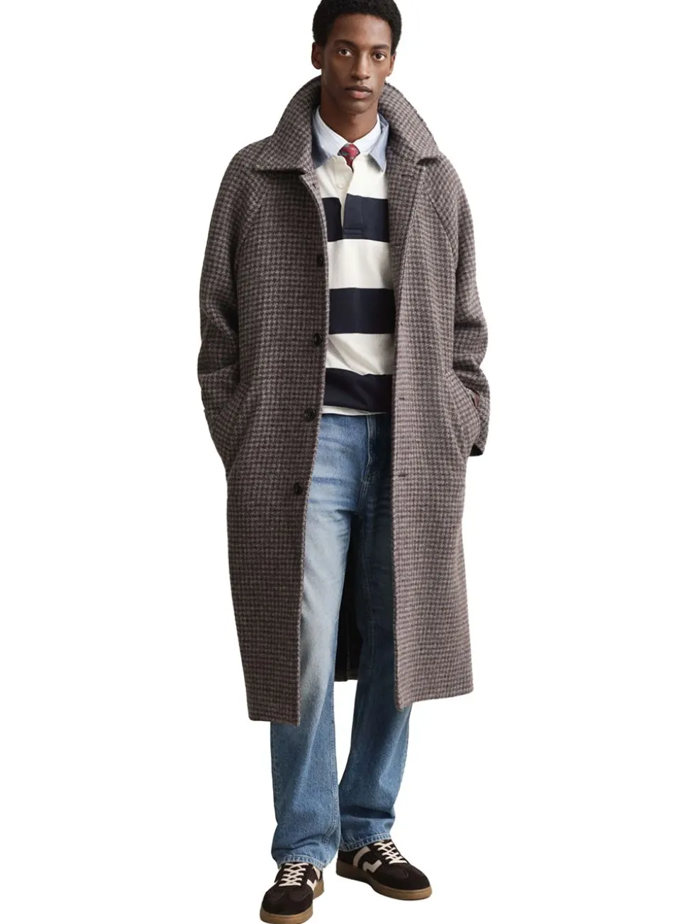 REGULAR CHAMBRAY STRIPE HEAVY RUGGER HERR