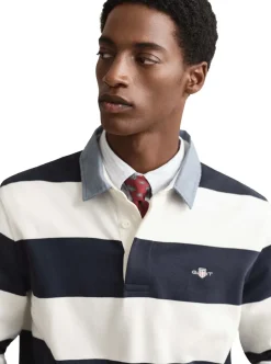 REGULAR CHAMBRAY STRIPE HEAVY RUGGER HERR