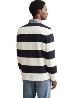 REGULAR CHAMBRAY STRIPE HEAVY RUGGER HERR