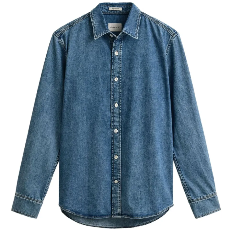 REGULAR DENIM SHIRT HERR